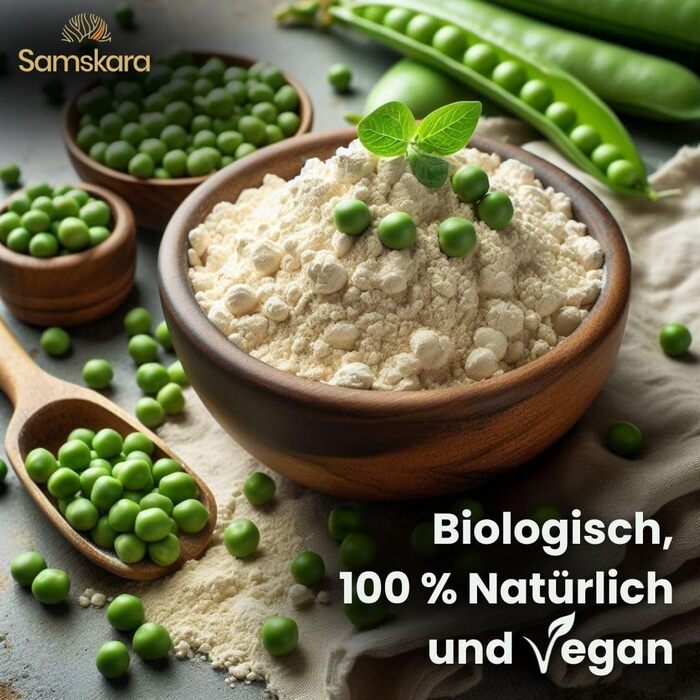 Органічний гороховий протеїновий порошок Fermented, 1 кг