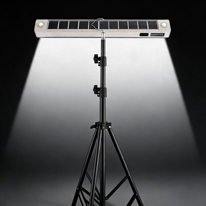 Акумуляторний сонячний світлодіодний ліхтарик для кемпінгу на відкритому повітрі для надзвичайних ситуацій та роботи, міцний, водонепроникний, для використання в наметі, зелений