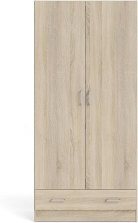 Шафа Dmora з двома дверима та однією шухлядою, кольору дуба, 79 x 35 x В171 см