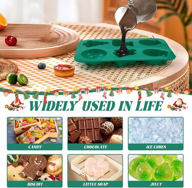 Силіконова форма з 2 елементів для випічки різдвяних тістечок Mein HERZ