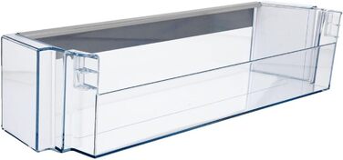 Полиця для пляшок LUTH Premium Profi, сумісна з Siemens 00745099, 472x120 мм для дверей холодильника/морозильної камери