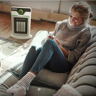 Вентилятор-обігрівач, електричний обігрівач, керамічна технологія, низьке енергоспоживання, тиха робота, 3 температурні режими, кімнатний термостат