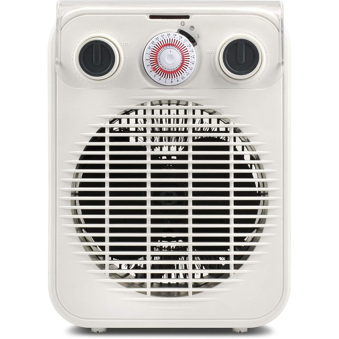 Тепловентилятор, 2000 Вт, Пластик, Білий, 3Ferrari G60019