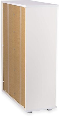 Білий комод, шафа для документів, 80,2 x 109,5 x 35 см, шафа для файлів, багатоцільова шафа, книжкова шафа, офісні меблі, комбінований, універсальна шафа, шафа для зберігання, офісні меблі