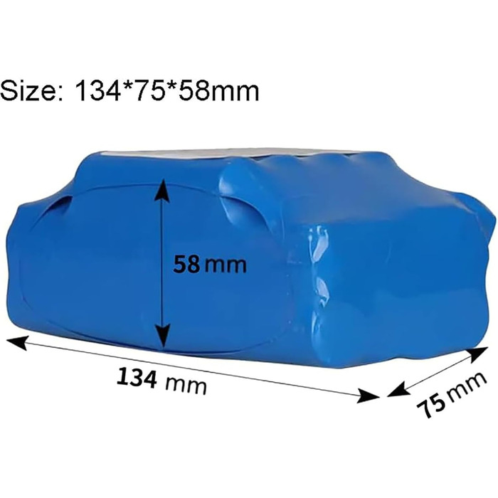 Запасний літієвий акумулятор для ховерборда 36V 4400mAh, 36V 10S2P для електричного велосипеда, високоємний довговічний акумулятор для електричних велосипедних ховербордів з роз&39ємом XT60 36V 4.4Ah