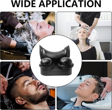 Подушка для шиї в салоні, умивальник для волосся, чаша для шампуню, підтримка шиї, U-подібна подушка для підтримки шиї для перукаря, зручна стійка до подряпин подушка для підтримки шиї