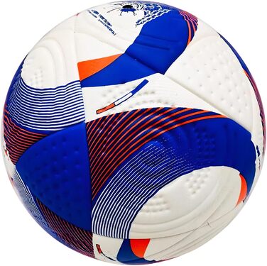 Футбольний м&39яч розміру 5, тренувальний футбольний м&39яч ліги, дитячий та дорослий футбольний м&39яч для матчів, чудовий футбольний подарунок з насосом, синій