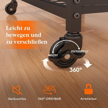 Стійка для штанг Lifewit для домашнього спортзалу, зберігання штанг із замикаючимися універсальними колесами та гачками, стійка для гир, тримач для килимка для йоги, стійка для силових тренувань, полиця для ваг для дому, гаража, середня