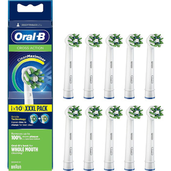 Наповнювальні головки Oral-B Cross Action, білі