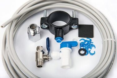 Фільтр для питної води система зворотного осмосу RO6 з чорним краном і мінералізацією