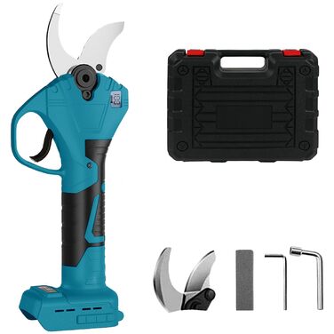 Професійні акумуляторні сучкорізи, сумісні з акумуляторами Dewalt 18V (акумулятор не входить до комплекту), з РК-дисплеєм та імпортними сталевими лезами SK5. Для гілок, кущів та стовбурів.