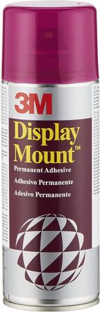 Перманентний аерозольний клей 3M(TM) CraftMount(TM) (400 мл) ІМПОРТ 860 мм x 390 мм x 130 мм