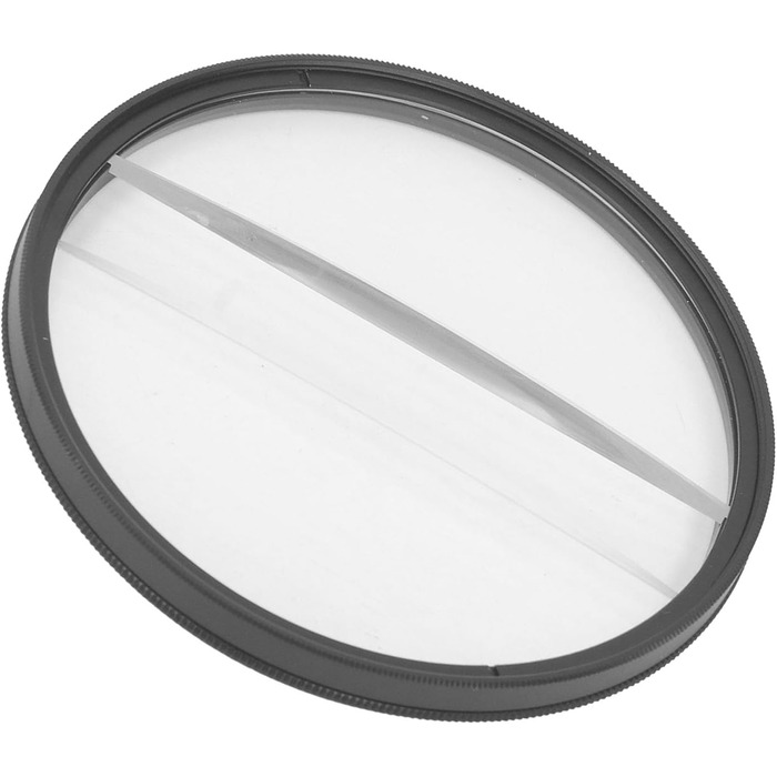 Фільтр спеціальних ефектів, розділений діоптрійний фільтр центрального поля, розділений діоптрійний фільтр із подвійним склом, центральний фільтр масштабування розмиття для дзеркальних дзеркальних фотоапаратів (82 мм)