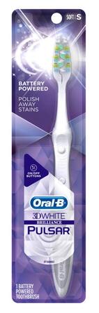 Зубна щітка Oral-B Pulsar 3D White Advanced Vivid 35 Soft