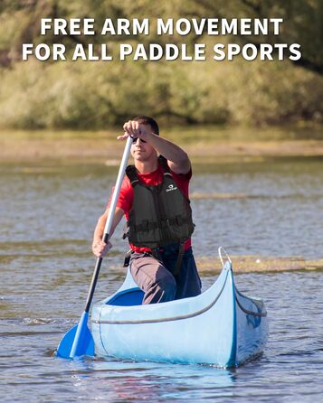 Плавучий жилет для дорослих Owntop, пінопластовий плавальний жилет з ремінцем у промежині та внутрішньою кишенею, унісекс, плавучий жилет для SUP, каякінгу, риболовлі, вітрильного спорту, каное, XS-S, чорний