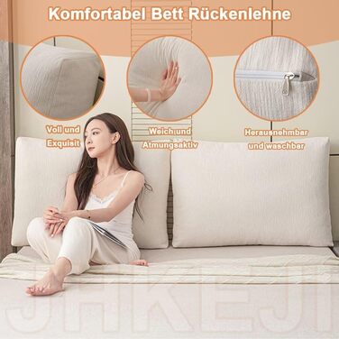 Подушка для спинки ліжка, комплект з , 905515 см, шеніл, висока подушка для спини з чохлом, який можна прати, ергономічна подушка для читання біля узголів&39я, велика подушка для ліжка, подушка для спинки дивана, диван, настінний, синій, 905515 см