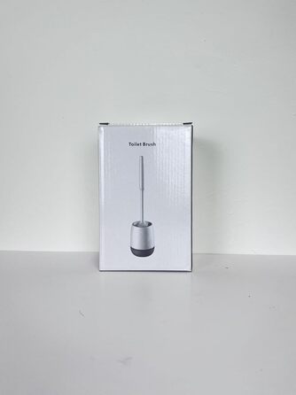 Щітка для туалету Braoses з тримачем набір силіконових щіток для туалету з довгою ручкою та швидковисихаючим тримачем для ванної к