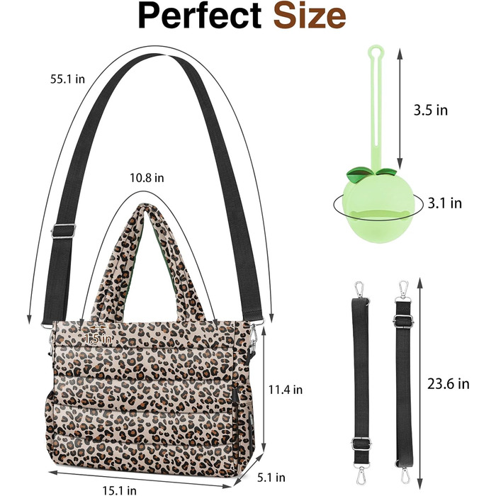 Сумка для підгузників, сумка для дитячих підгузників, сумка для лікарняної сумки Crossbody Travel Large Mommy Bag, з силіконовою с