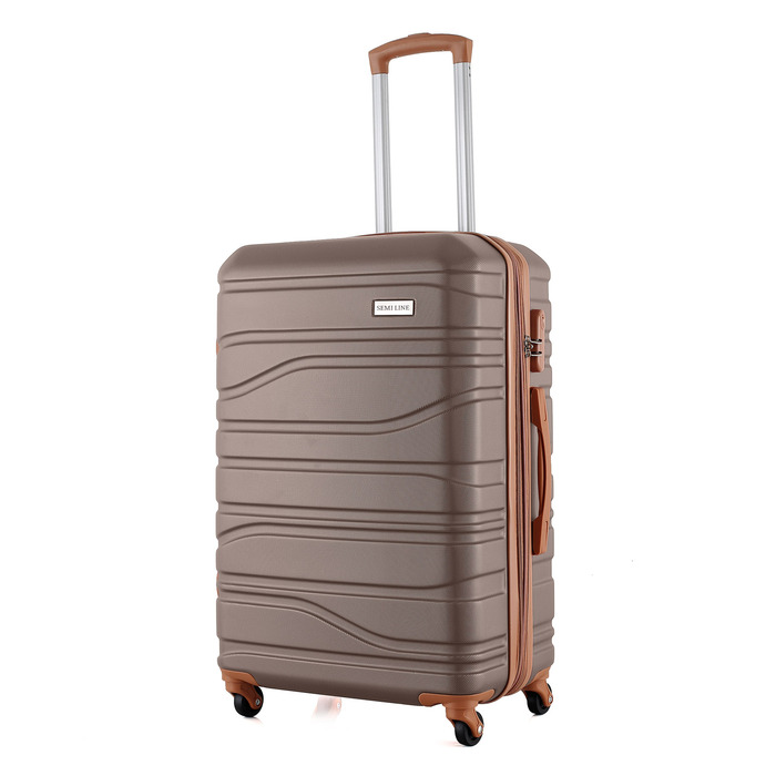 Валіза Semi Line 24' (M) Graphite/Brown (T5689-2)