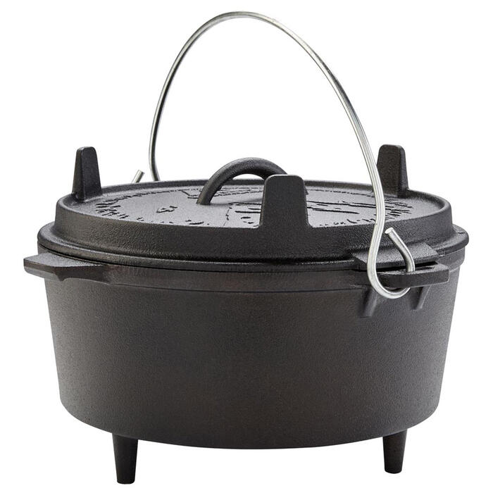 Казан з кришкою Groenberg Askja Pot 25 cm / 4 L Black (266016)