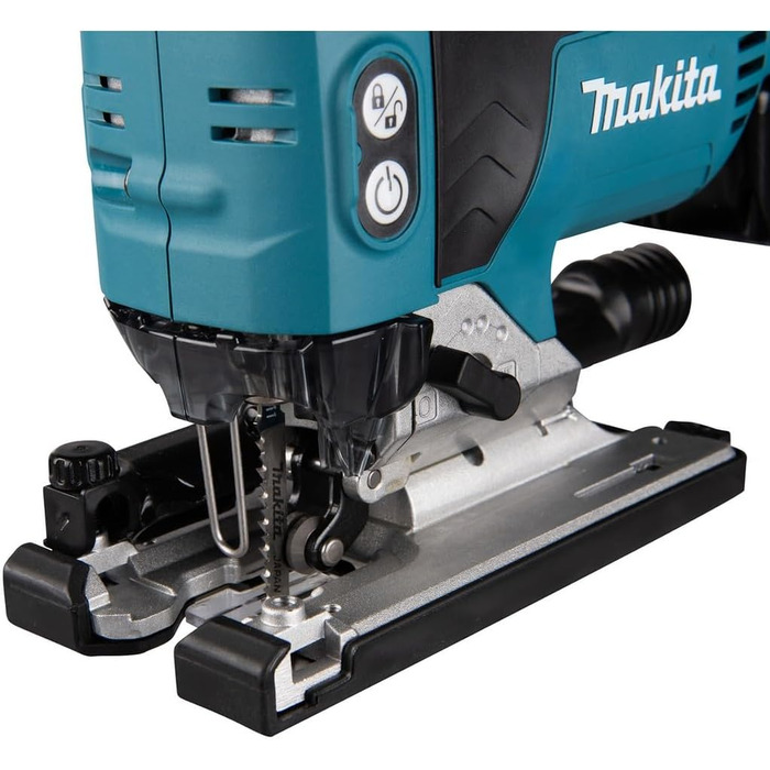 Акумуляторний лобзик Makita DJV181RTJ 18В / 5,0 Ач, 2 акумулятора зарядний пристрій у корпусі MAKPAC Moyen Black / Бензин