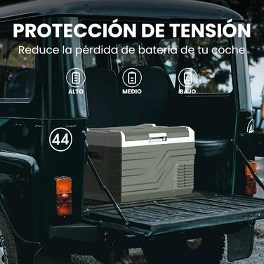 Портативний електричний холодильник, 27 л, автомобільний холодильник 12/24 В постійного струму 100 240 В змінного струму Електричн