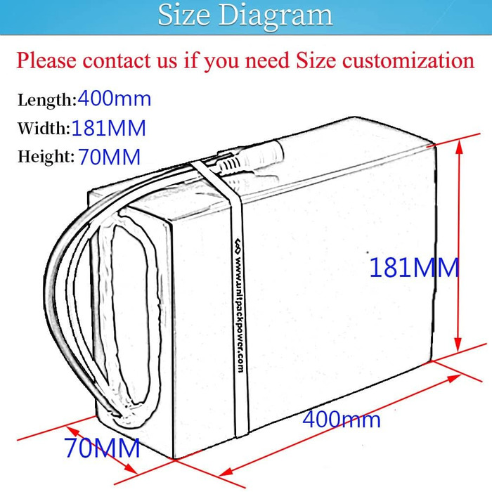 Акумулятор для електровелосипеда 72 V 25 Ah