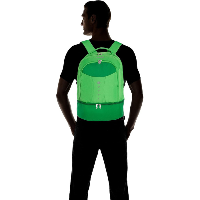 Рюкзак JAKO Striker, гендерно-нейтральний, порожній/без розміру, спортивно-зелений