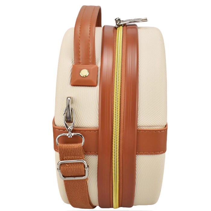 Бьюті-кейс Semi Line 5L Ecru/Brown (T5670-1)