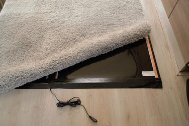 Обігрівач для килимів/караванів з ізоляцією та вимикачем (50 * 120 см 120 Вт)