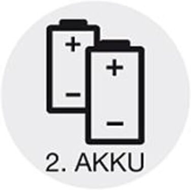 Акумуляторна кутова шліфувальна машина Metabo WF 18 LTX 125 Quick (601306660) 18 В, з 2 акумуляторами LiHD (18 В/5,5 Ач), зарядний