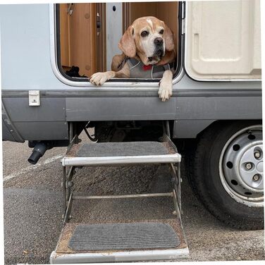 Нековзні чохли для сходів Mikinona, 4 шт., для кемпінгу, автофургона та захисту сходів - міцні для використання в каравані