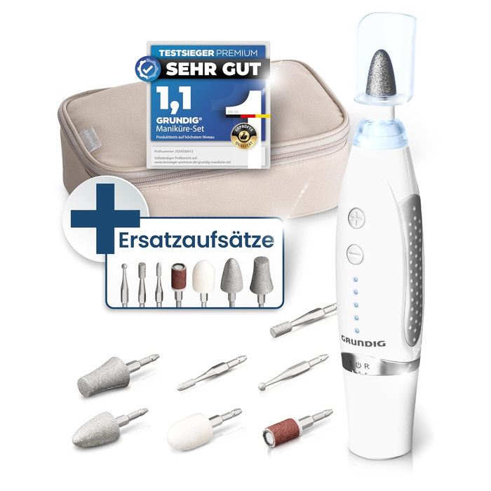 Електричний манікюрний набір GRUNDIG (17 насадок)