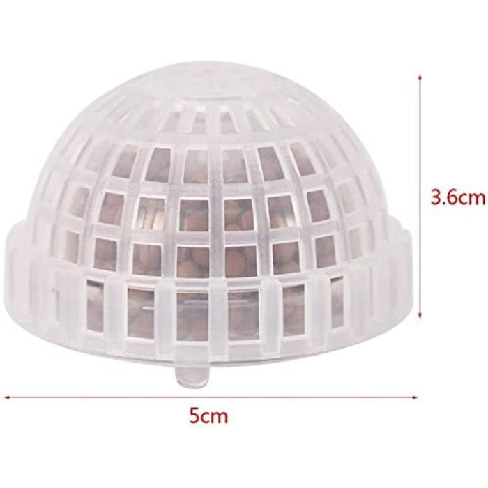 ProLeo Plastic Aquarium Moss Ball, Aquarium Transparent Landscaping Plants Holding Floating Moss Ball for Aquarium Decoration, ProLeo Plastic Aquarium Moss Ball, Aquarium Transparent Landscaping Plants Holding Floating Moss Ball for Aquarium Decoration