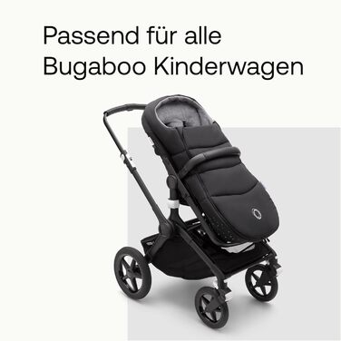 Всесезонна муфта для ніг Bugaboo, незамінний аксесуар для коляски на будь-який сезон, водонепроникний і дихаючий утеплювач для ніг