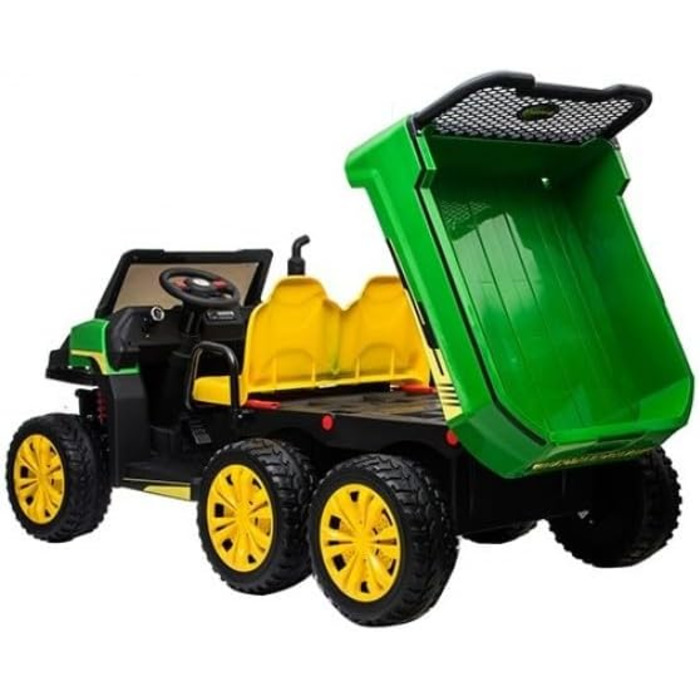 Дитячий електромобіль FINOOS, Truggy Gator 2,4 Ghz пульт дистанційного керування 12V - Шкіряне сидіння, 4 потужні двигуни - Дитячи