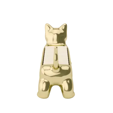 Тримач для кільця Кіт латунь