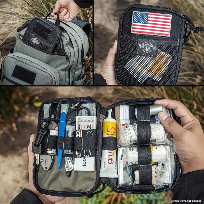 Сумка-органайзер Maxpedition Fatty Pocket Organizer, чорна, 20 дюймів