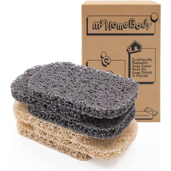 Тримач для мила myHomeBody подушечки для підняття мила для мильниці багатотканий, ефективний тримач для мила для душу набір з 6 пр