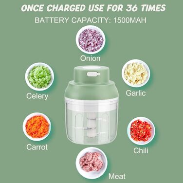 Електрична овочерізка 250 мл подрібнювач цибулі, мультиподрібнювач цибулерізка, подрібнювач їжі, кухонні аксесуари для овочів, фру