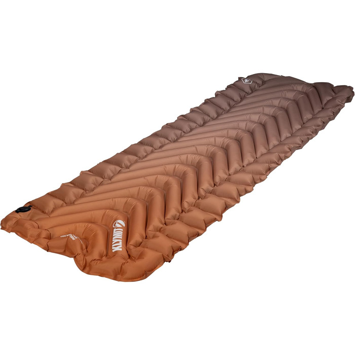 Надувний килимок Klymit Static V2 з ізоляцією Підвищений комфорт Портативний, надлегкий, легко надувається, складаний надувний матрац для кемпінгу, походів та піших прогулянок Blend