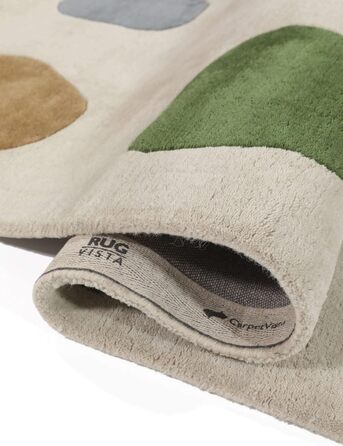 Килимок для дитячої кімнати, 160 x 230 см, дитячий килимок для дітей, ігровий килимок, сучасний дизайн, середній ворс, вовна, без