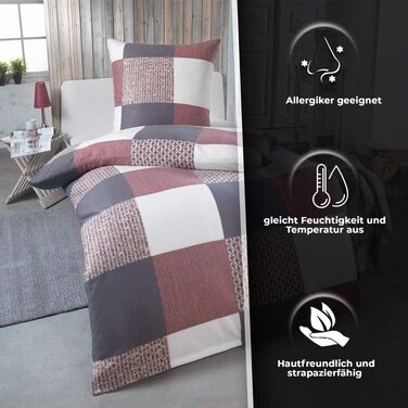 Тепла зимова постільна білизна з мікрофібри DreamHome з термофлісу 135x200 155x220 200x200 для холодної пори року, сучасна, розмір 155 x 220 см, дизайн - мотив Дизайн 6 155 x 220 см Дизайн 6