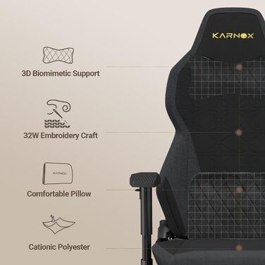 Ергономічне ігрове крісло з підставкою для ніг, тканинний чохол для дорослих, офісне крісло з високою спинкою, ігрове крісло для високих і важких людей з підголівником та поперековою опорою, гоночний стиль, 54x56x132 см