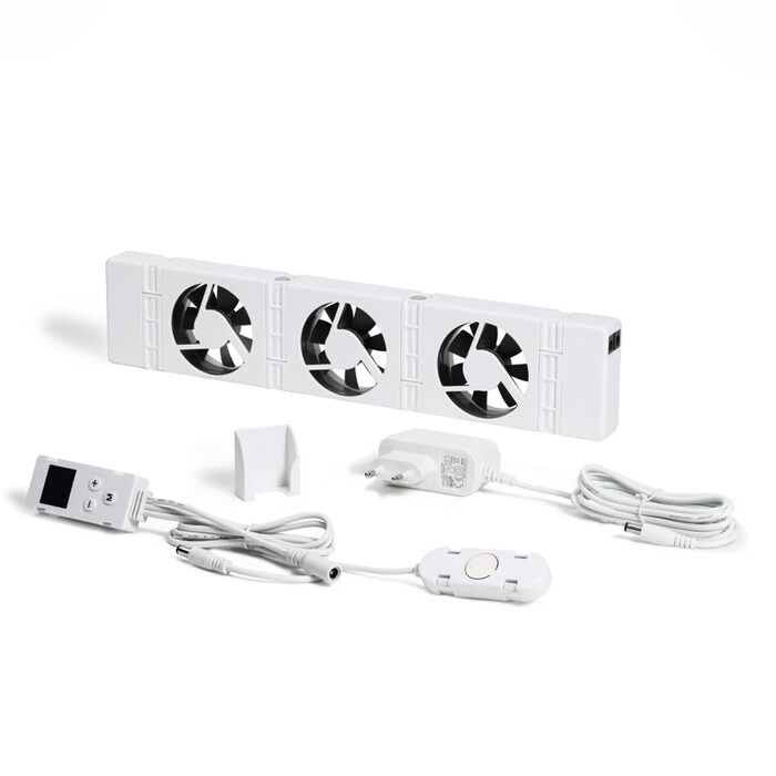 Вентилятор радіатора SpeedComfort з датчиком керування - Монокомплект () - Економія енергії до 22 - Підходить для теплових насосів - Кілька швидкостей - Тиха робота