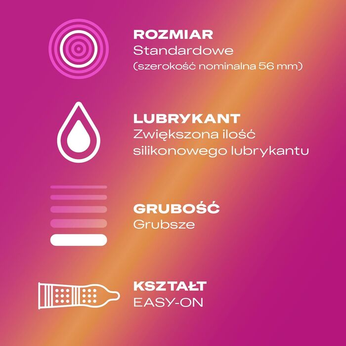 Презервативи Durex Pleasuremax Rippled з кільцями та ґудзиками, 3 шт. и, без запаху, гумові