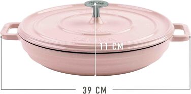 Чавунна каструля Sally's 'Samira deluxe - міцна та високоякісна перлина для ідеального приготування їжі - об'ємом 2,2 літра, для в