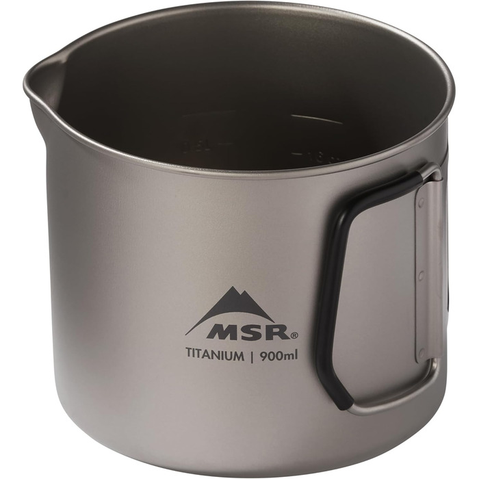 Надлегкий титановий чайник MSR Titan (900 мл)