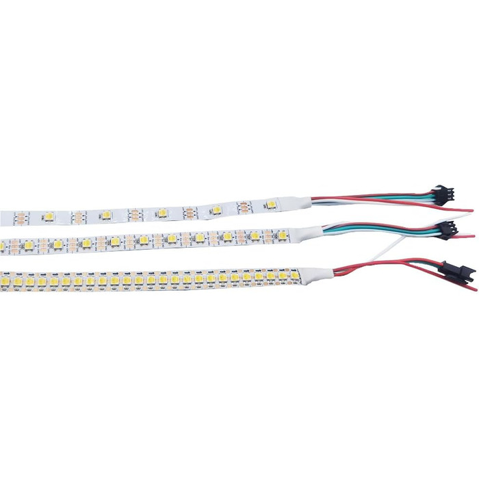 Світлодіодна стрічка Vrabocry SK6812 WWA Pixel 5M 5V 30 60 144 LEDs/M Програмована адресна одиночна WS2812B тепла біла біла бурштинова стрічка (5M 60LED на метр)