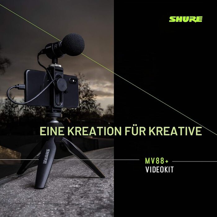 Відеокомплект Shure MV88 цифровий стереоконденсаторний мікрофон для Apple